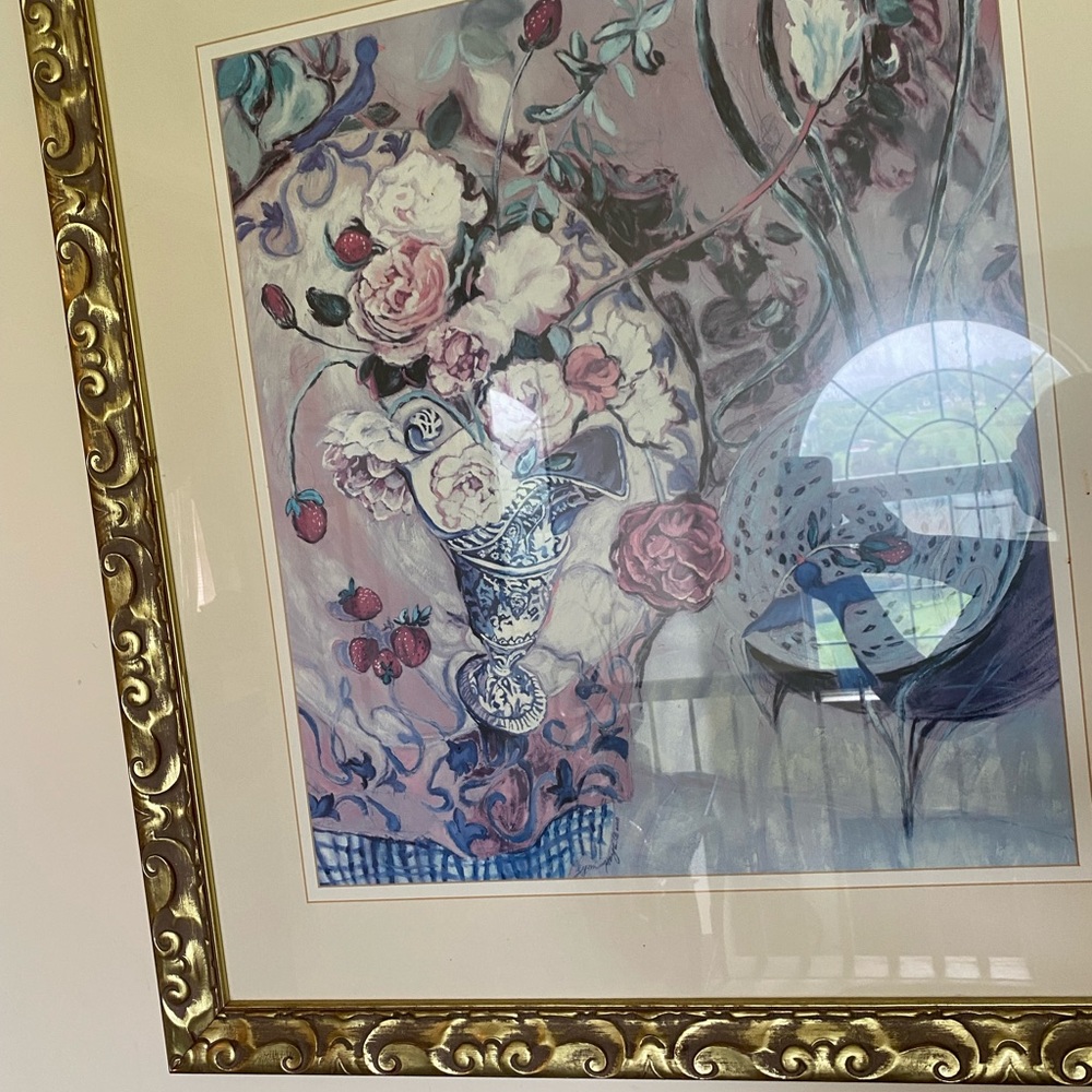 Budding Serenity framed art from Bombay Company